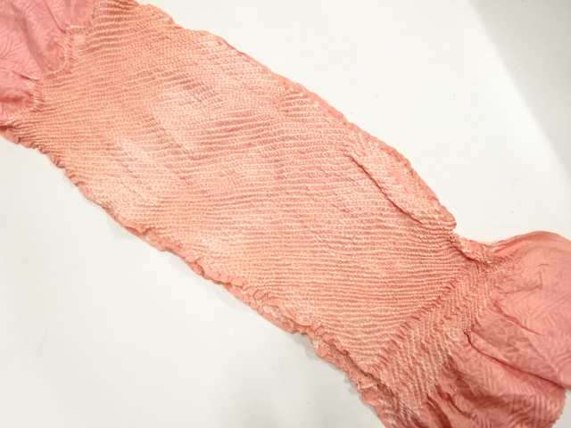 正絹　絞り　帯揚げ